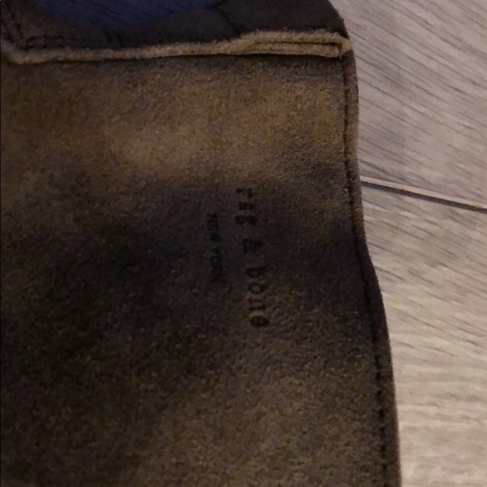 Brown Rag and Bone Leather Boots - Size 45 / US12 - Picture 2 of 6